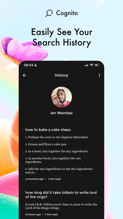 Cognito - Simple Search Engine screenshot 1