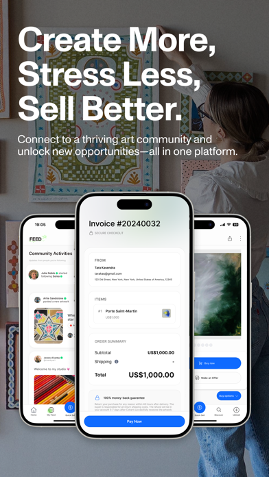 Cohart: Connect And Sell Art screenshot 1