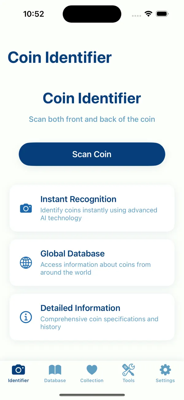 Coin Identification-Scan&Check screenshot 2