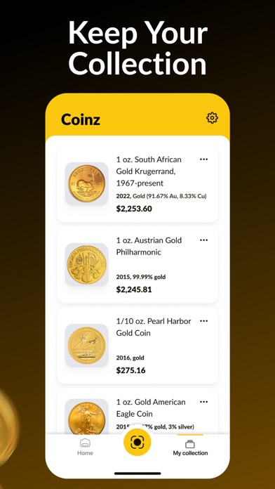 Coin Identifier - Coinz screenshot 1