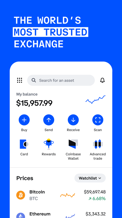 Coinbase: Buy Crypto & Stocks screenshot 6