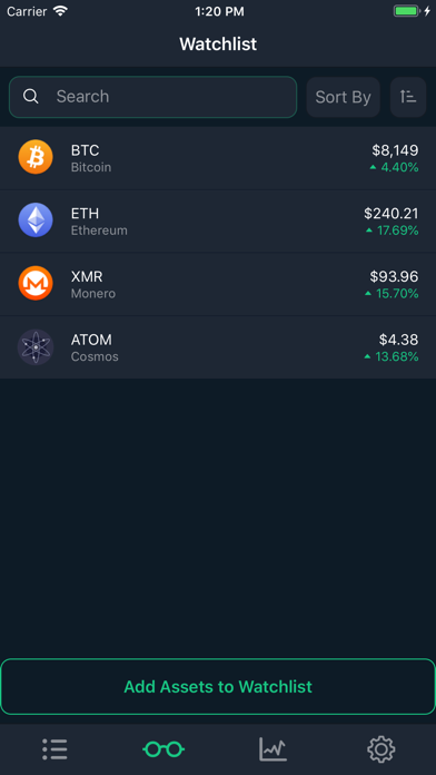CoinCap screenshot 2