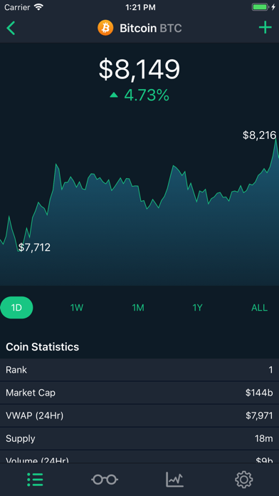 CoinCap screenshot 1