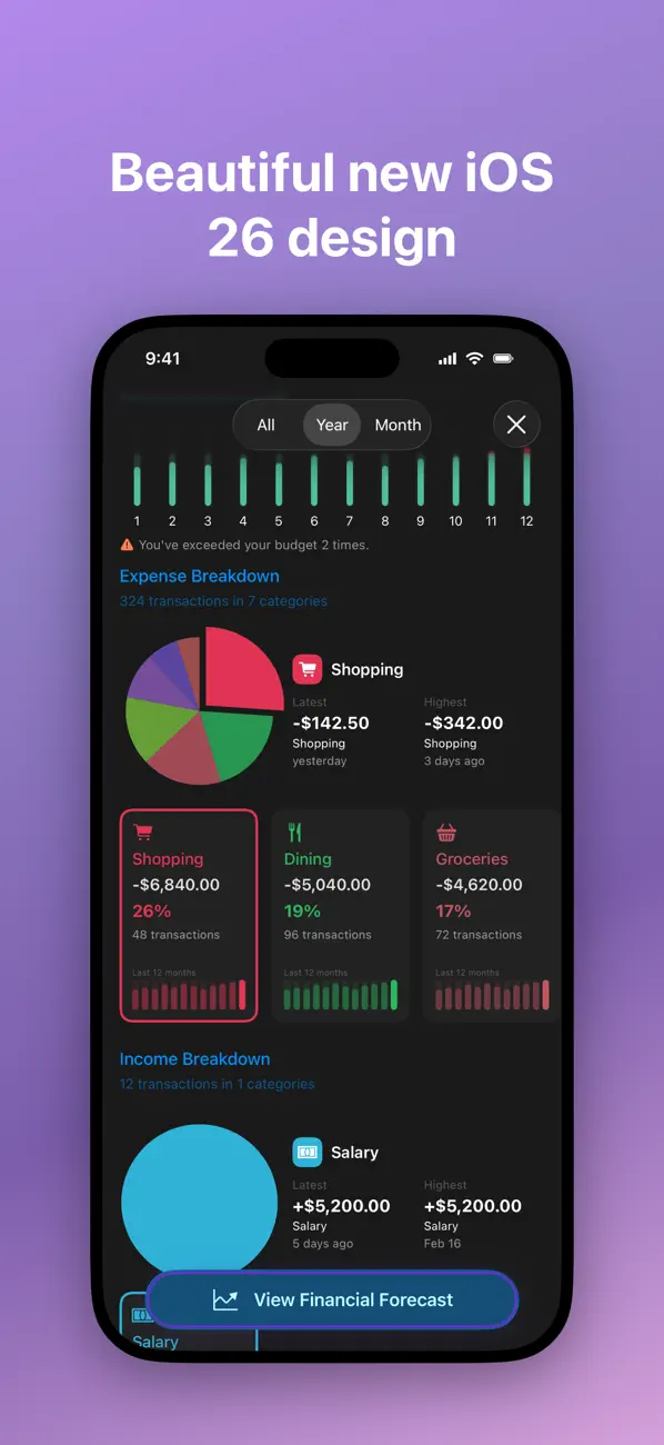 Coins - Spending Tracker screenshot 1