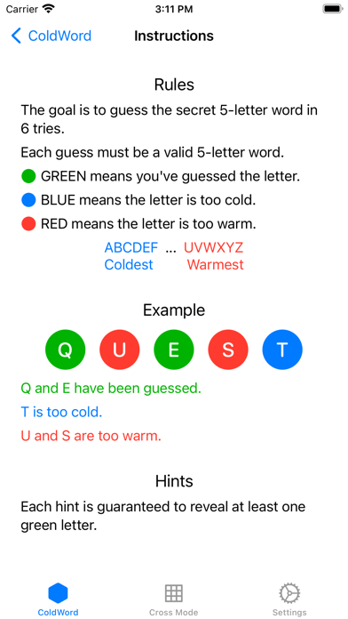 ColdWord screenshot 4