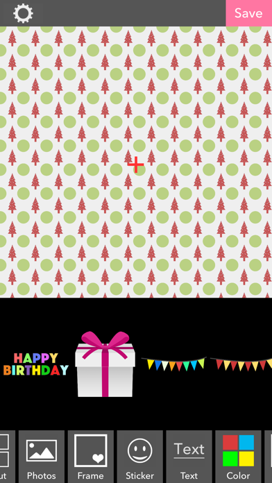 Collage Image with Cute Sticker and Frame - Fragment screenshot 3