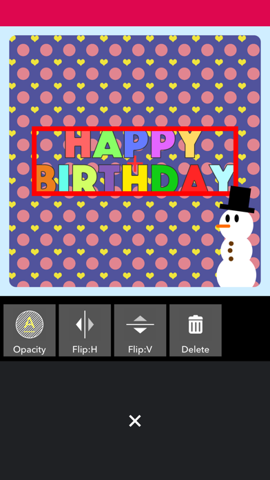 Collage Image with Cute Sticker and Frame - Fragment screenshot 1
