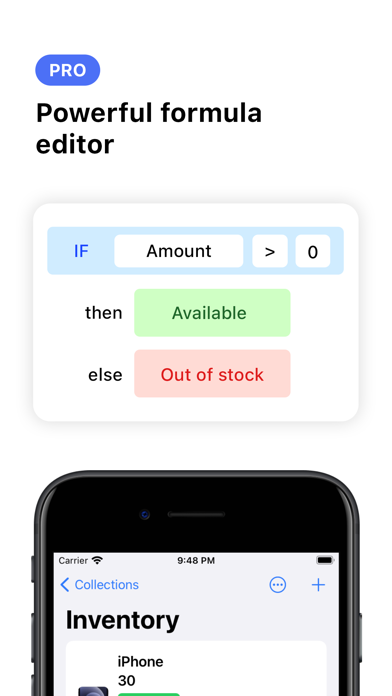 Collections Database screenshot 2