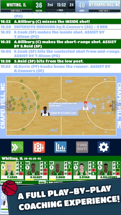 College BBALL Coach 2 screenshot 1
