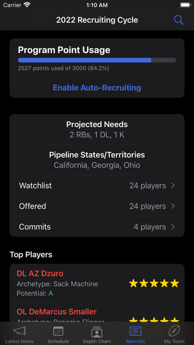 College Football Coach screenshot 2