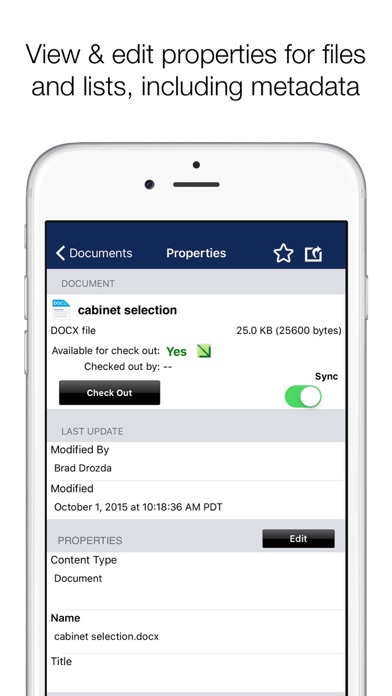 Colligo Briefcase screenshot 3