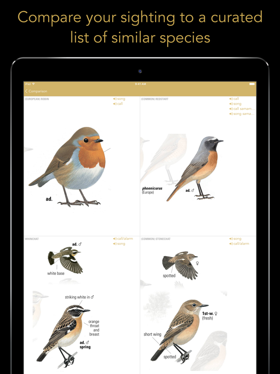 Collins British Bird Guide screenshot 1