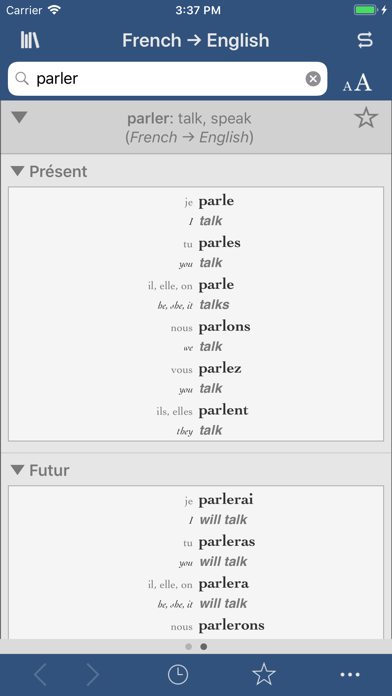 Collins French-English screenshot 2