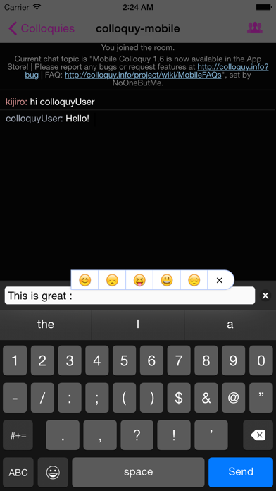 Colloquy - IRC Client screenshot 2