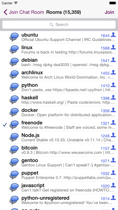 Colloquy - IRC Client screenshot 1