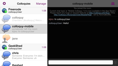 Colloquy - IRC Client screenshot 3