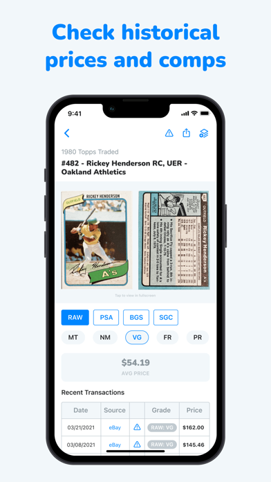 CollX: Sports Card Scanner screenshot 6