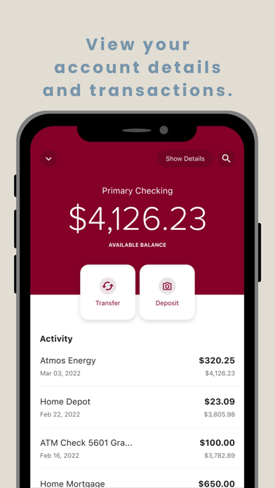 Colony Bank Mobile Banking screenshot 2
