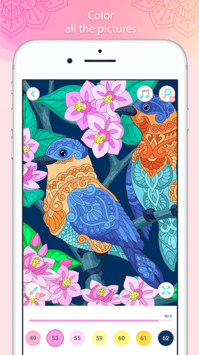 Color by Number – Mandala Book screenshot 2