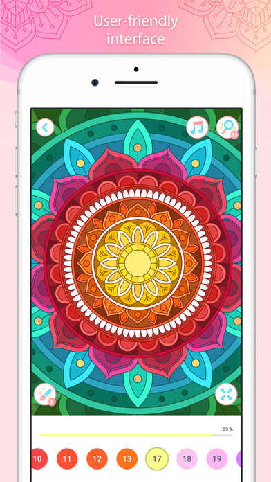Color by Number – Mandala Book screenshot 3