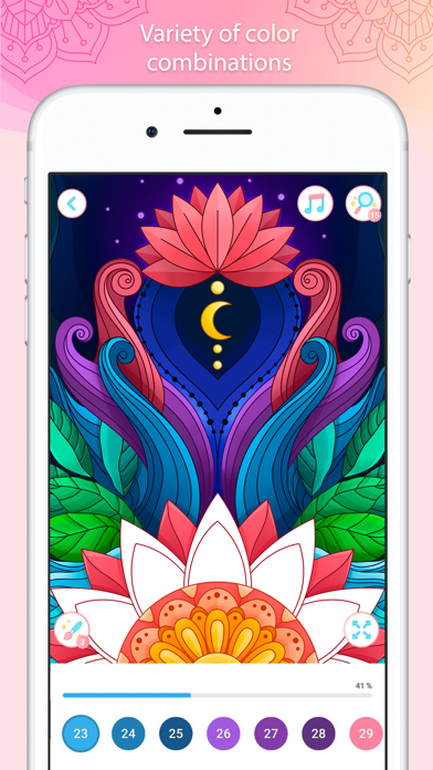 Color by Number – Mandala Book screenshot 4