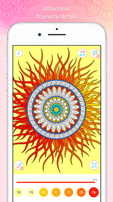 Color by Number – Mandala Book screenshot 5