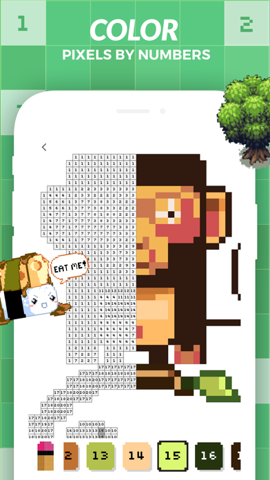 Color By Number! Pixel Art screenshot 3