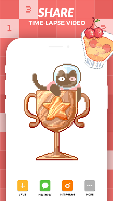 Color By Number! Pixel Art screenshot 2