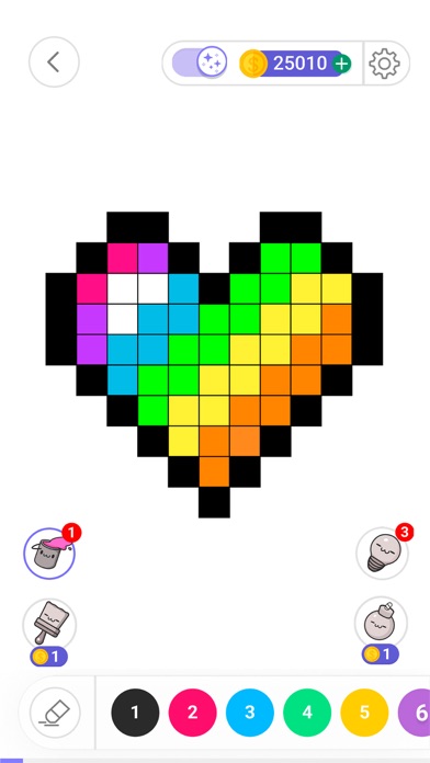 Color by Number：Coloring Games screenshot 2