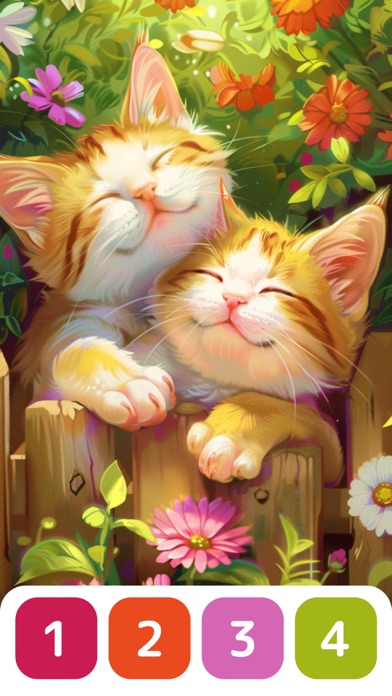 Color by Numbers Relaxing Book screenshot 3