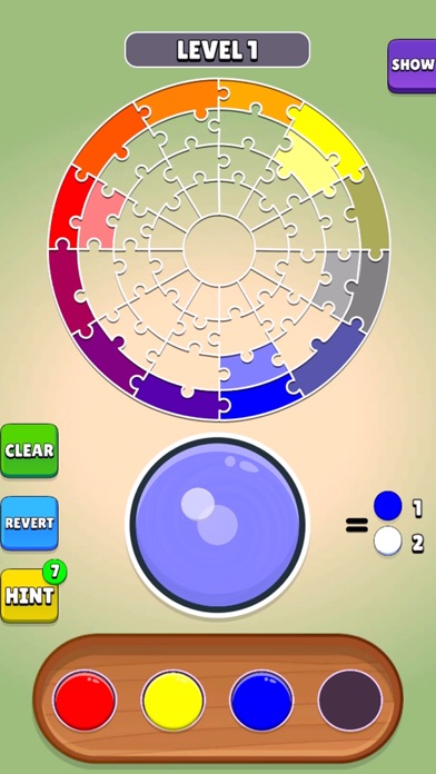 Color Merge Puzzle screenshot 2
