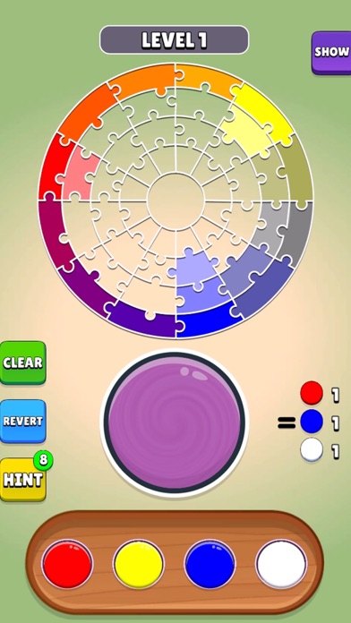 Color Merge Puzzle screenshot 1