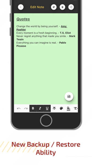 Color Notes screenshot 1