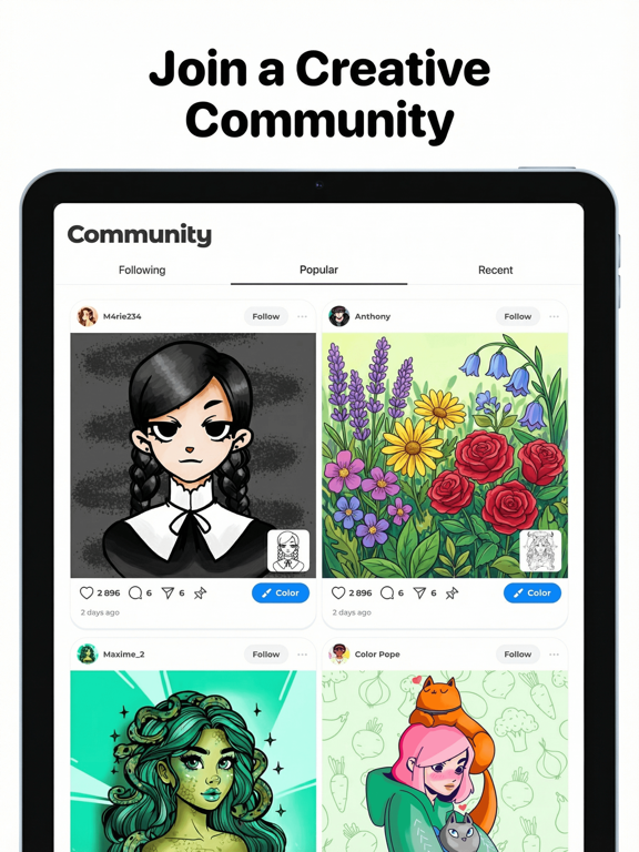 Color Pop AI - Coloring Book screenshot 2