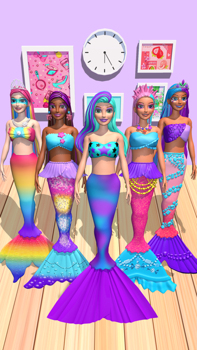 Color Reveal Doll Games screenshot 1