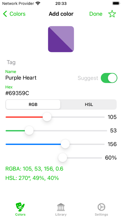 Color-Selector screenshot 1