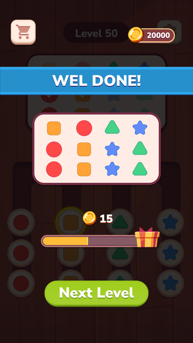 Color Shape Sort Puzzle screenshot 1