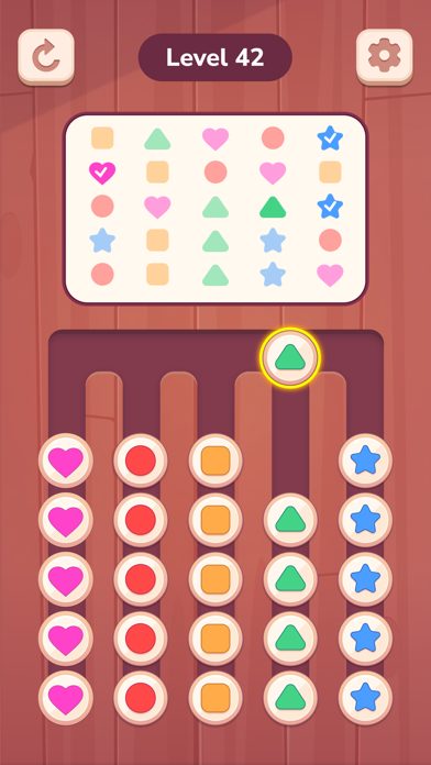 Color Shape Sort Puzzle screenshot 2