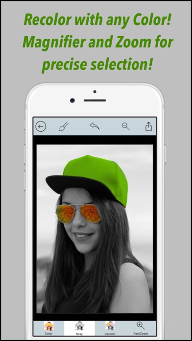 Color Splash Effect.s - Photo Editor for Selective Recolor on Black & White Image screenshot 3