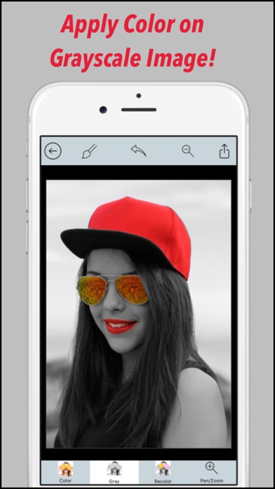 Color Splash Effect.s - Photo Editor for Selective Recolor on Black & White Image screenshot 4