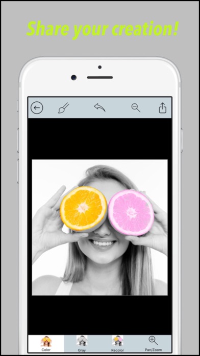 Color Splash Effect.s - Photo Editor for Selective Recolor on Black & White Image screenshot 1
