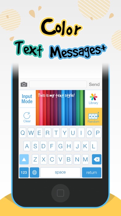 Color Text Messages+ Customize Keyboard Free Now screenshot 5