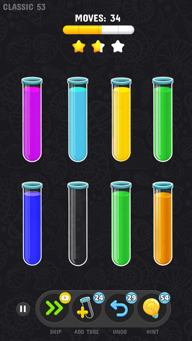 Color Water Sort Puzzle 3D screenshot 1