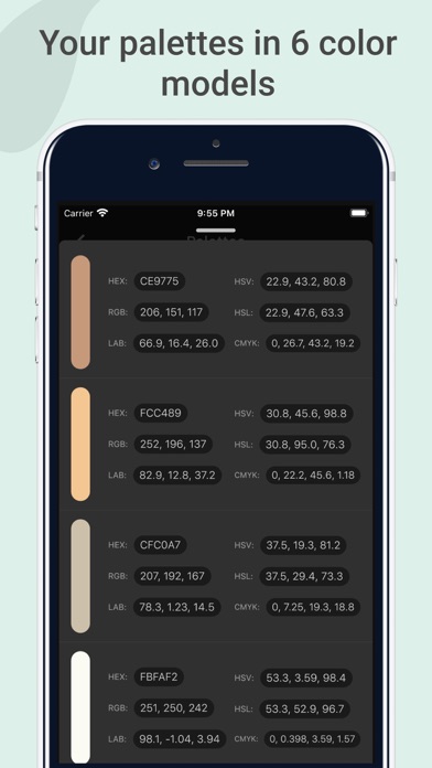 Color Wheel Palette: ColorGear screenshot 1