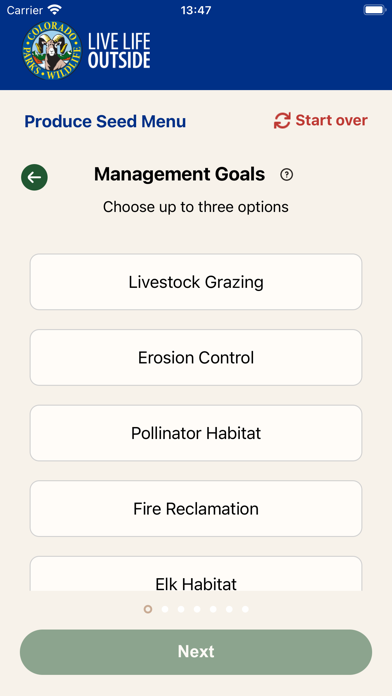 Colorado Seed Tool screenshot 2