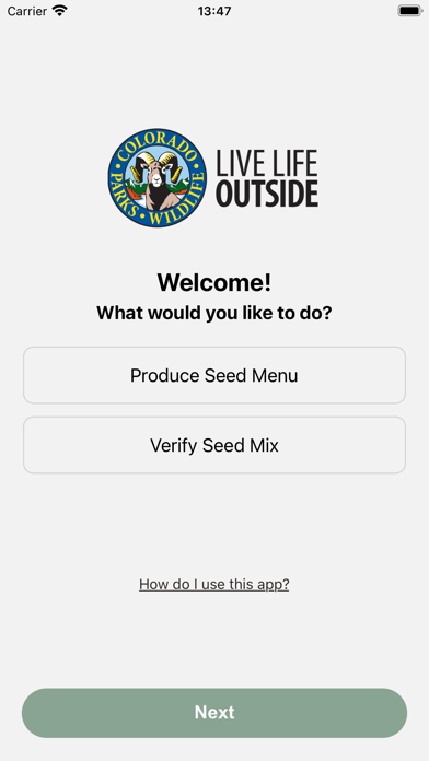 Colorado Seed Tool screenshot 3