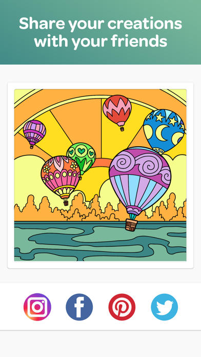 Colorfull - Calm Coloring Book screenshot 2
