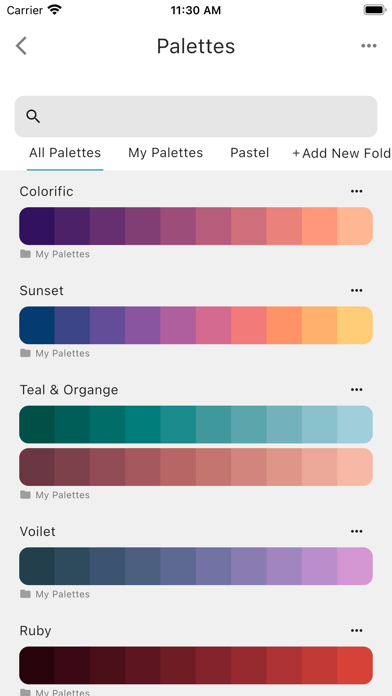 Colorific: Color Palette screenshot 1