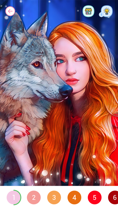 Coloring Book -Color by Number screenshot 4