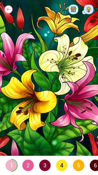 Coloring Book -Color by Number screenshot 5